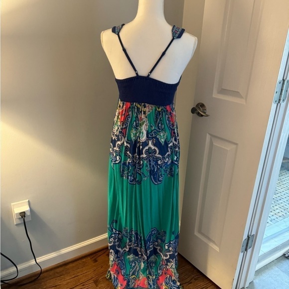Flying Tomato colorful aztec boho tank maxi dress, M - Picture 4 of 10